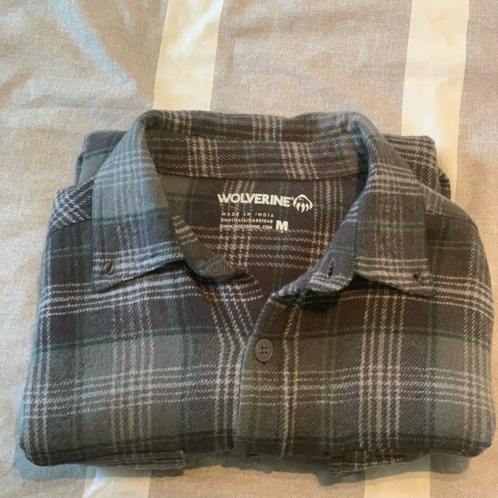 Wolverine Men’s flannel